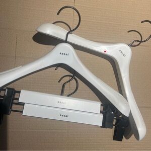 Sacai White Hangers Set